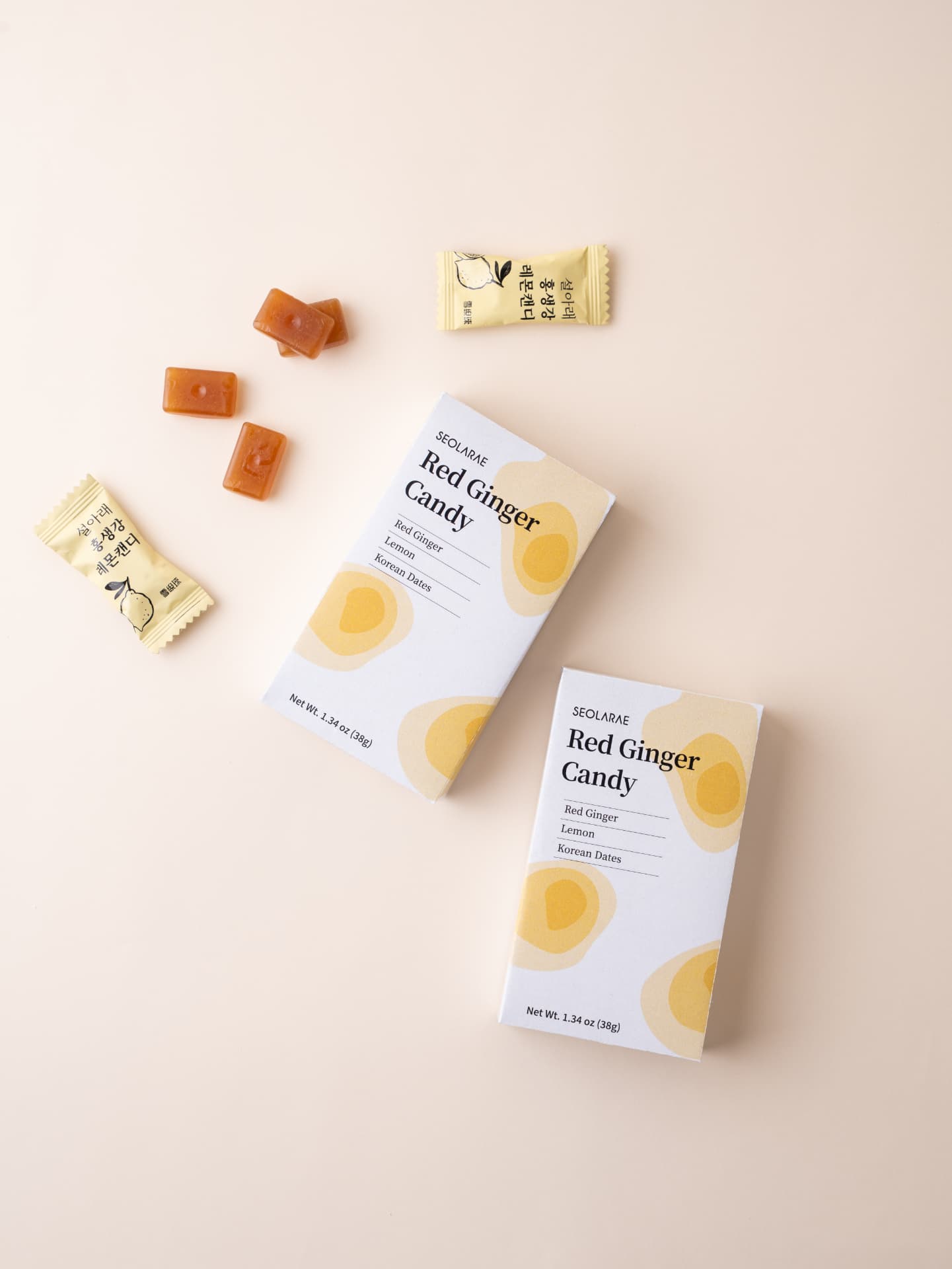 Red Ginger Lemon Candy